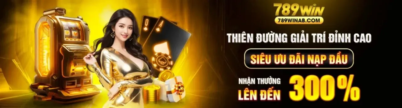 Hình ảnh chính trò chơi Slot 789p Login với chủ đề may mắn và jackpot